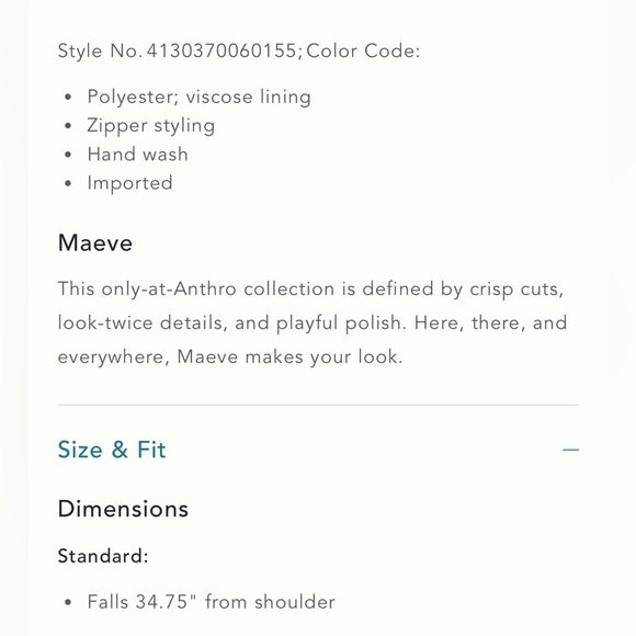 Maeve V-Neck Crochet Shift Dress - Picture 5 of 8